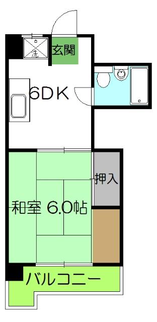 レジデンス・ノナミ（406） 間取り図画像
