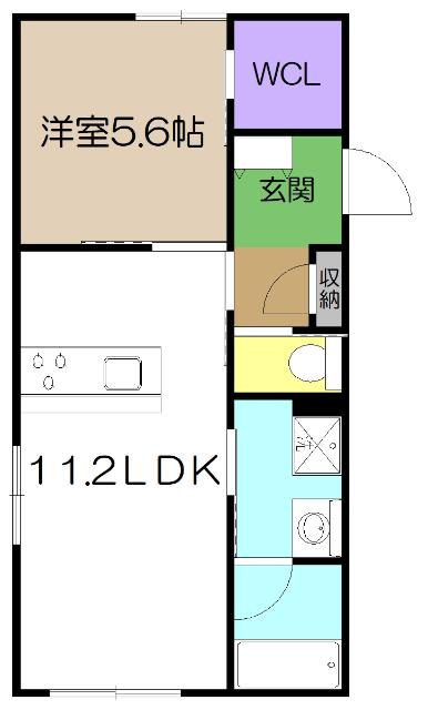 シャーメゾン　神田ガーデン（101） 間取り図画像