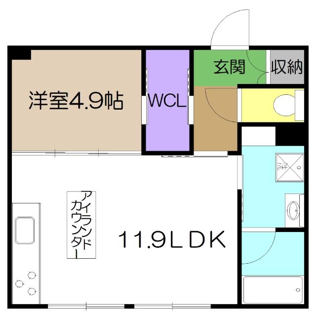 シャーメゾン　神田ガーデン（102） 間取り図画像
