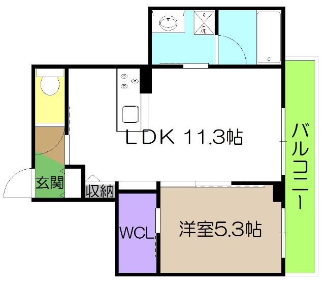 シャーメゾン　ミュゼ（203） 間取り図画像