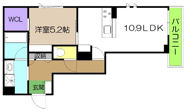 シャーメゾン　ミュゼ（205） 間取り図画像