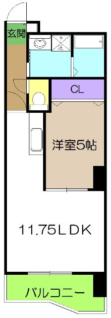 ルガーノⅠ（503） 間取り図画像