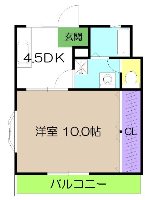 アバイド（412） 間取り図画像
