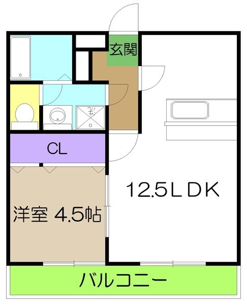 グランビュー（511） 間取り図画像