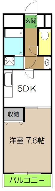 テポーレ・ヒル（303） 間取り図画像