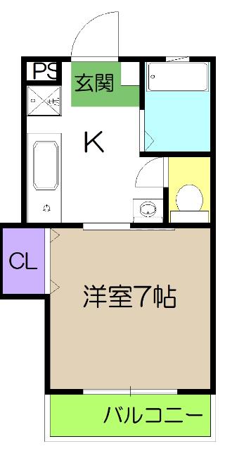 ジョイシティ（202） 間取り図画像