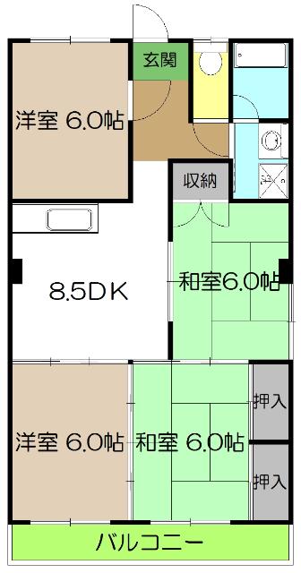  間取り図写真