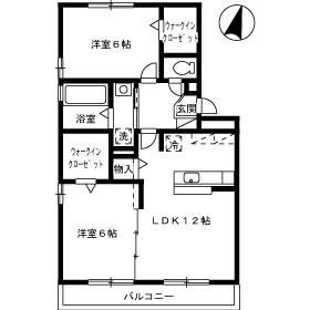コリーナ･アルディア（202） 間取り図画像