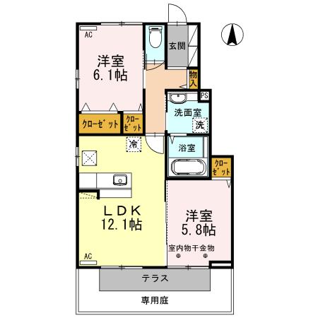  間取り図写真