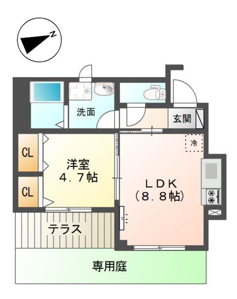  間取り図写真
