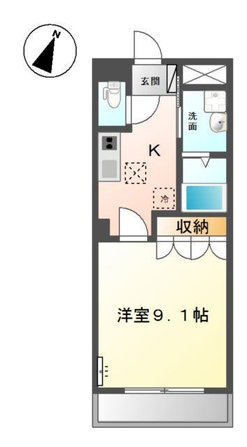 ピュアフェリシス 間取り図画像