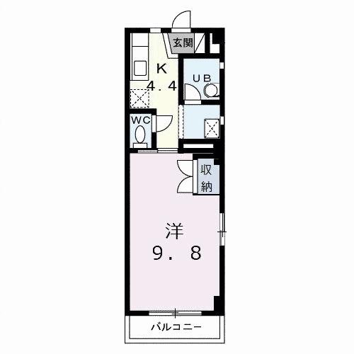ベル・エール（101） 間取り図画像