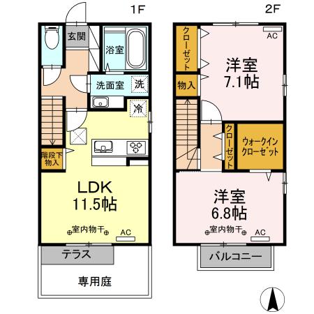  間取り図写真