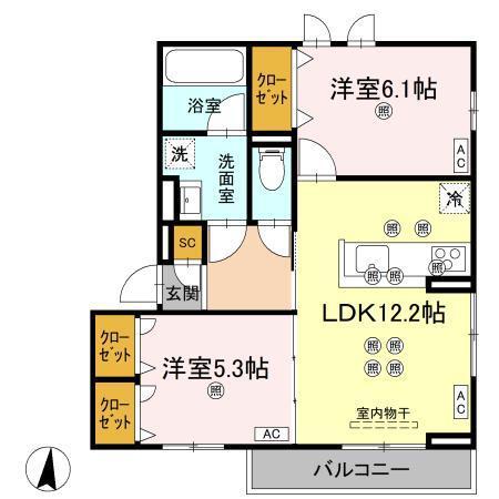  間取り図写真
