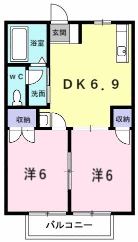 コーポラス　ＪＵＮＯ（103） 間取り図画像