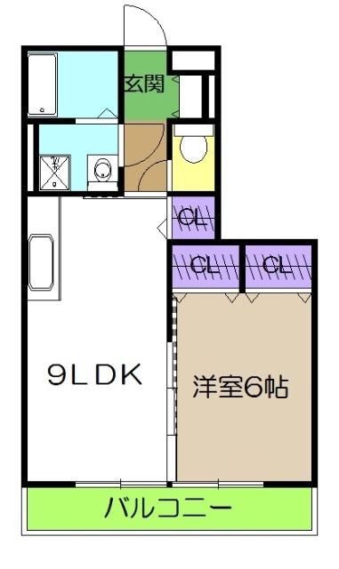コンフォート（102） 間取り図画像
