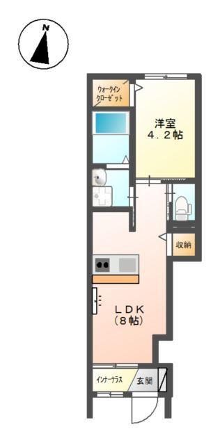 桜花 間取り図画像