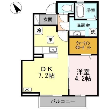 エクセル２１（102） 間取り図画像