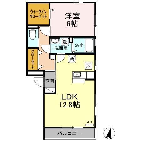 ジュネスあざみ（102） 間取り図画像
