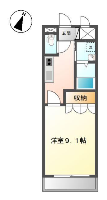 グランデアマール 間取り図画像