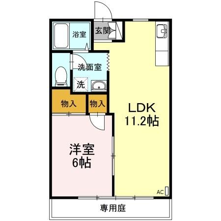 セフィラ大津（101） 間取り図画像