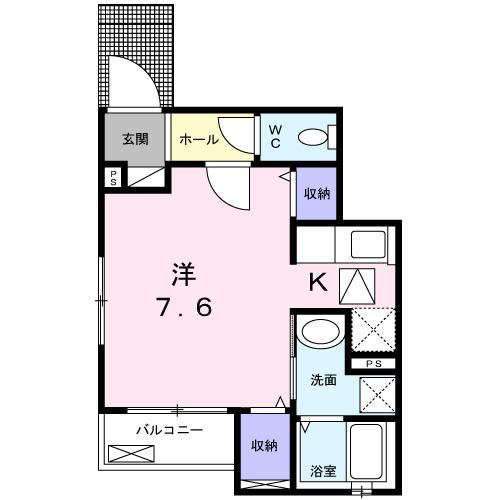 サティ宝町（102） 間取り図画像