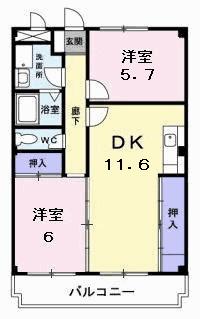 セレニオンハイツ（301） 間取り図画像