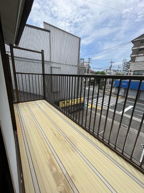 桜井町一戸建て貸部屋 バルコニー
