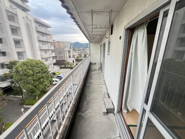 旭マンション（401） バルコニー