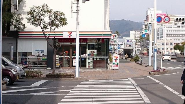 セブンイレブン高知はりまや町3丁目店：153m