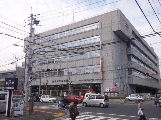 高知中央郵便局：366m