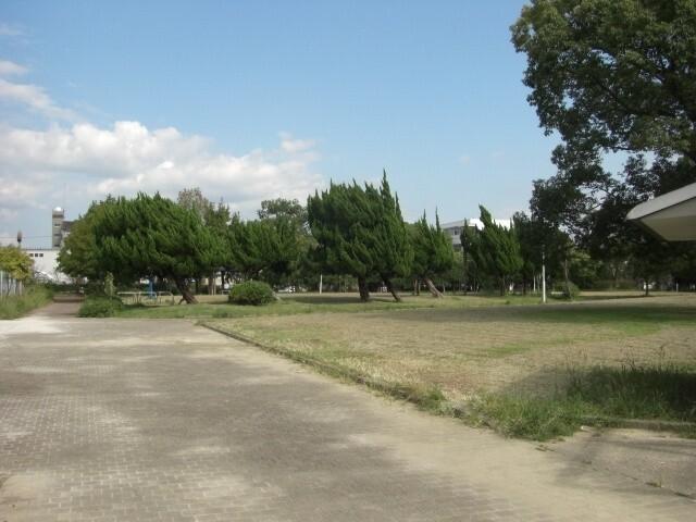 萩公園：435m