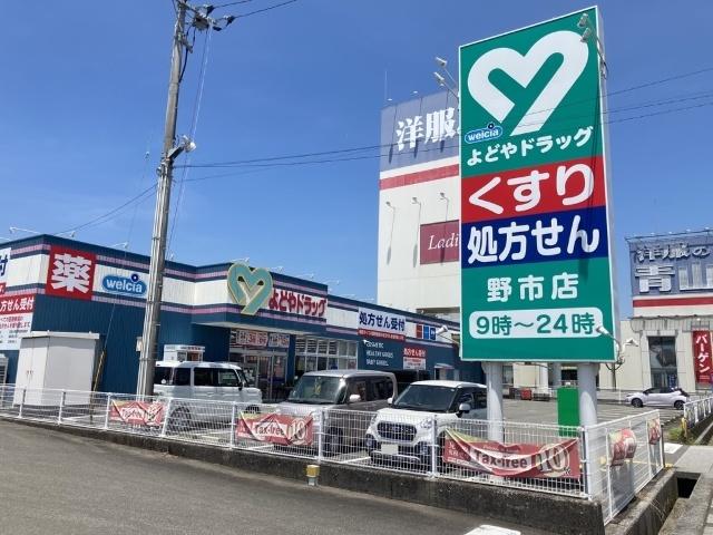 よどやドラッグ野市店：767m
