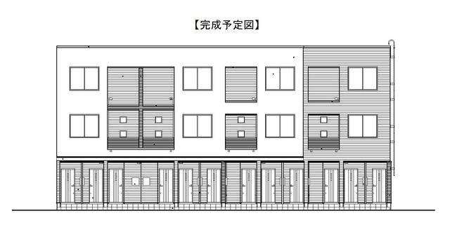 明見橋駅より徒歩22分 築3年6ヶ月 3階建の賃貸物件