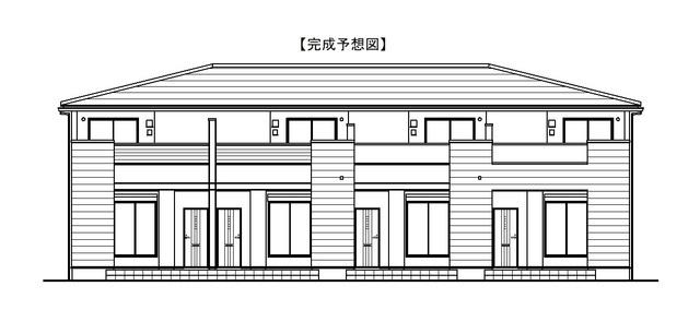 鴨部駅より徒歩5分 築3年1ヶ月 2階建の賃貸物件