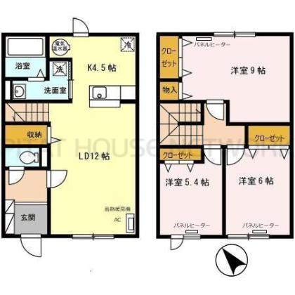  間取り図写真