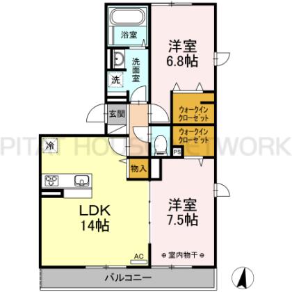  間取り図写真