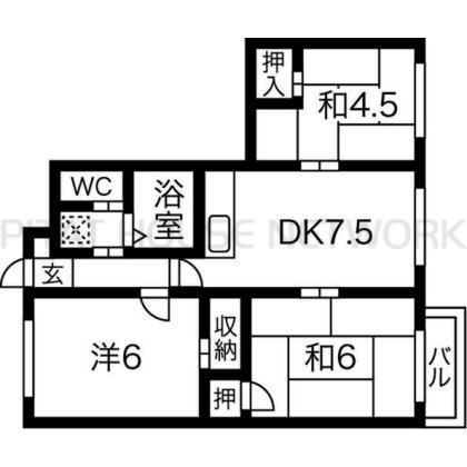  間取り図写真