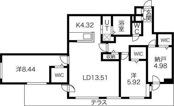  間取り図写真