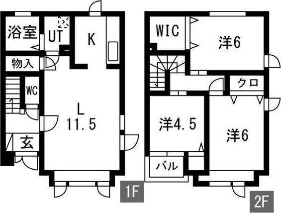  間取り図写真