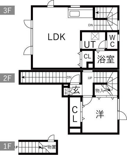  間取り図写真
