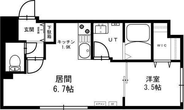  間取り図写真