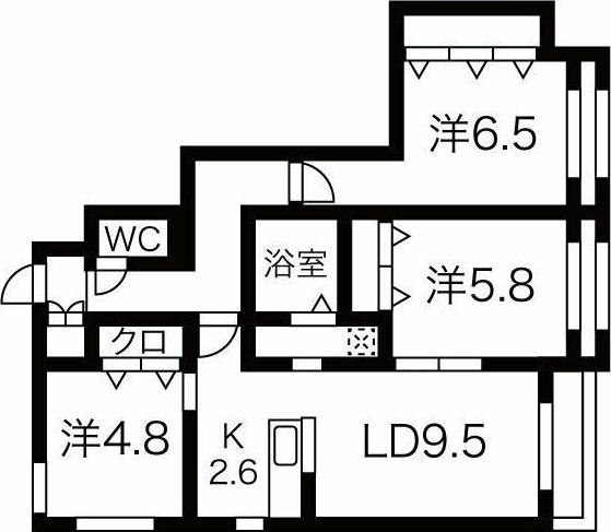  間取り図写真