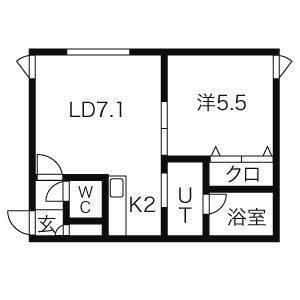 ラ・ガーレ麻生 間取り図画像