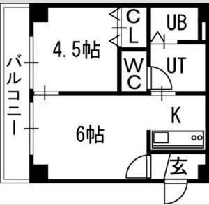 シティテラス南5条 間取り図画像