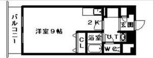 サテラ北３４条 間取り図画像