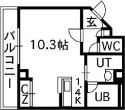 フィオーレクレッシェレ 間取り図画像