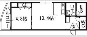 札幌市中央区南十一条西マンション 間取り図画像