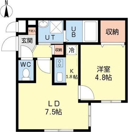 プランドールL 間取り図画像