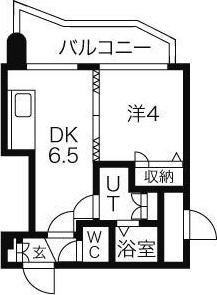 ラフォーレ円山公園 間取り図画像